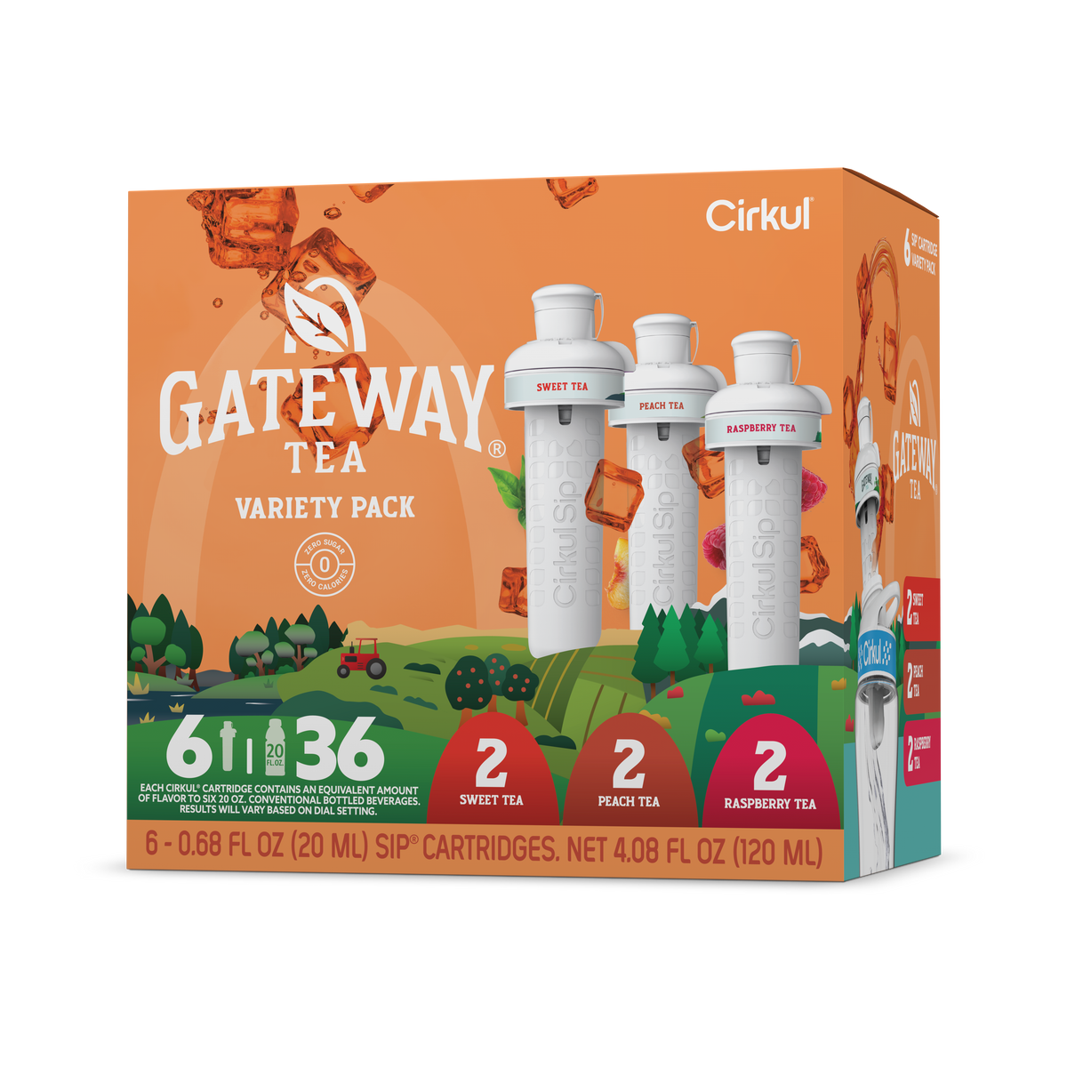 Gateway Tea® 6-Pack Variety Pack