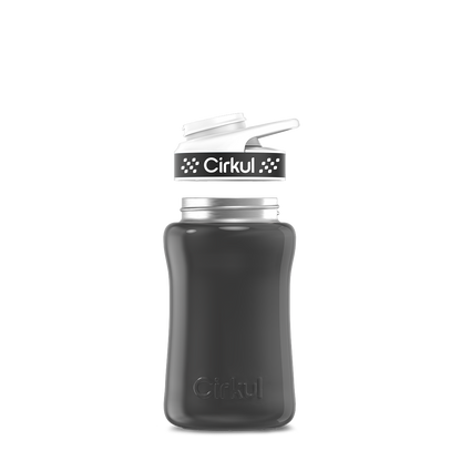 12oz. Stainless Steel Bottle & Comfort Grip Lid