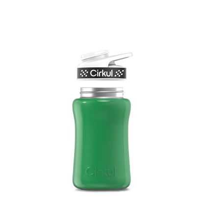 12oz. Stainless Steel Bottle & Comfort Grip Lid