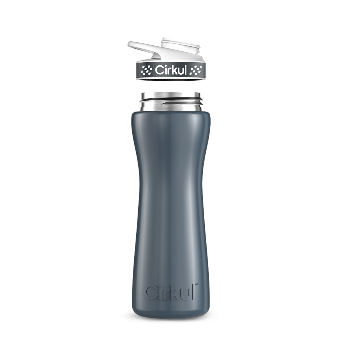 22oz. Stainless Steel Bottle & Comfort Grip Lid