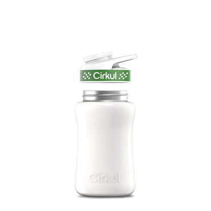 12oz. Stainless Steel Bottle & Comfort Grip Lid