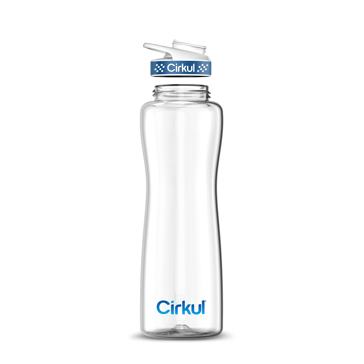 42oz. Plastic Bottle & Comfort Grip Lid