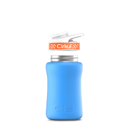 12oz. Stainless Steel Bottle & Comfort Grip Lid