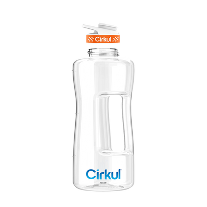 62oz. Plastic Bottle & Comfort Grip Lid