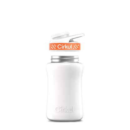 12oz. Stainless Steel Bottle & Comfort Grip Lid