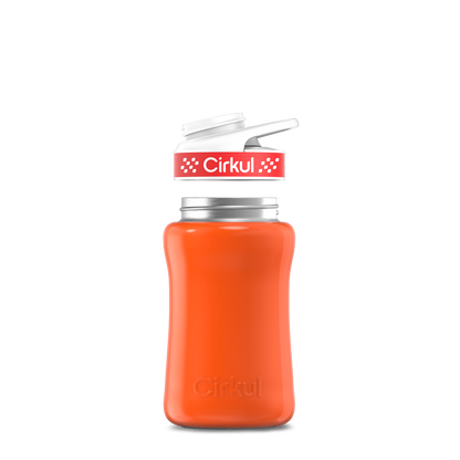 12oz. Stainless Steel Bottle & Comfort Grip Lid